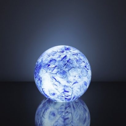 LGlow Colbalt Sky Glass Lamp 18cm - image 1