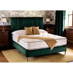 Enchanted House Beds Chagford Mattress and Firm Edge Sprung Divan Set - Large Emperor - 215cm x 215cm Zip and Link - Standard Height - 4 Drawers