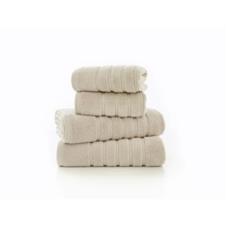The Lyndon Company Rainham Cotton Towel - Taupe - Bath Sheet - thumbnail 2