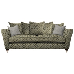 Parker Knoll Harriet Grand Pillow Back Fabric Sofa - Fabric Grade B - thumbnail 3