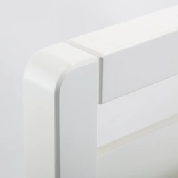 Julian Bowen Venice Bed - Surf White - 135cm Double - thumbnail 5