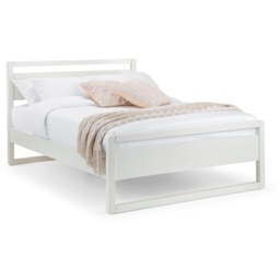 Julian Bowen Venice Bed - Surf White - 135cm Double - thumbnail 2