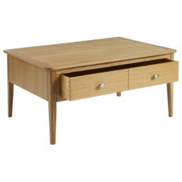 Hardwick Oak Rectangular Coffee Table - thumbnail 2