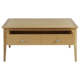Hardwick Oak Rectangular Coffee Table - thumbnail 3