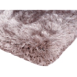 Asiatic Plush Luxury Shaggy Rug - Dusk Pink - 070x140cm - thumbnail 2