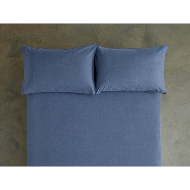 Deyongs Southwick Pillowcase Pair - Blue