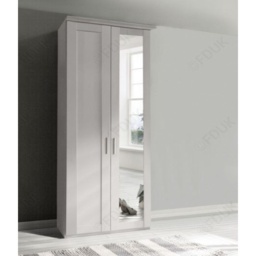 Wiemann Cambridge 2 Door 1 Mirror Right Wardrobe - Finish - thumbnail 1