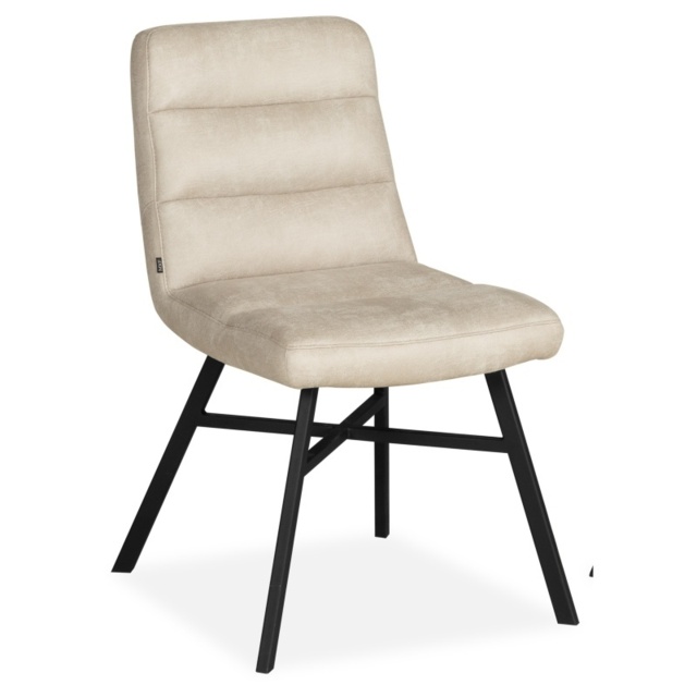 Sally Upholstered Dining Chair Pair - Chicago Toffee Fabric