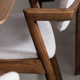G Plan Darcy Retro Dining Armchair - Walnut - thumbnail 6