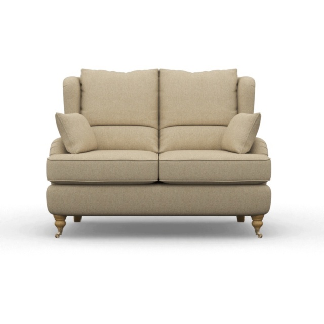 Wood Bros Bayford Compact 2 Seater Sofa - Maya Fabric - image 1