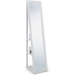 Julian Bowen Fresco Storage Mirror - White - thumbnail 2