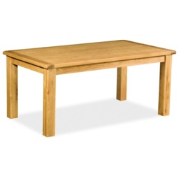 Ascot Rustic Oak 150cm Dining Table - thumbnail 2
