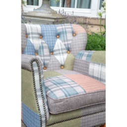 Jester Cool Hues Patchwork Tub Chair - thumbnail 4