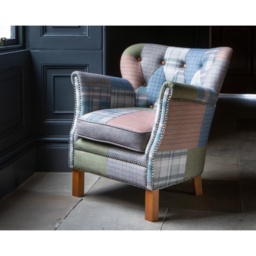 Jester Cool Hues Patchwork Tub Chair - thumbnail 1