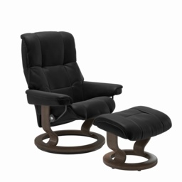 Stressless Mayfair Chair With Classic Base - Small - Batick Leather - With Footstool - thumbnail 7
