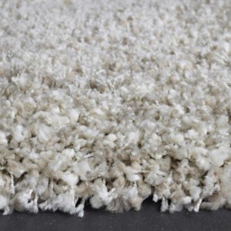 Mastercraft 039 - 0001/2211 Twilight Shaggy Rug - Linen/White - 133cm x 195cm - thumbnail 5