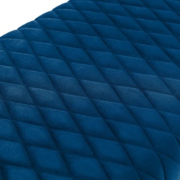 Julian Bowen Luxe Low Bench - Blue - thumbnail 4