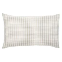 Helena Springfield Calico and Chalk Tranquil Check Duvet Set - Linen - Single - thumbnail 5