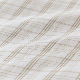Helena Springfield Calico and Chalk Tranquil Check Duvet Set - Linen - Single - thumbnail 4
