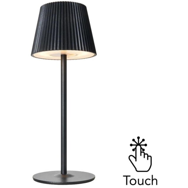 BHS Esther Rechargeable Table Lamp - Black - image 1