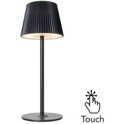 BHS Esther Rechargeable Table Lamp - Black - thumbnail 1