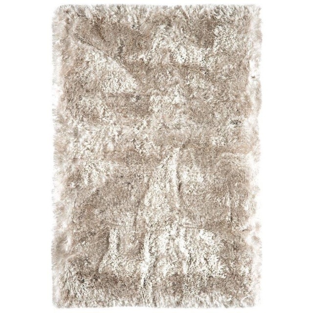 Asiatic Plush Luxury Shaggy Rug - Beige - 140x200cm - image 1