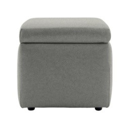 G Plan Spencer Leather Storage Footstool - Grade L - thumbnail 1