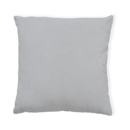 BHS Matte Velvet Cushion 43cm - Silver - thumbnail 1