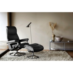 Stressless View Signature Footstool - Fabric - thumbnail 7