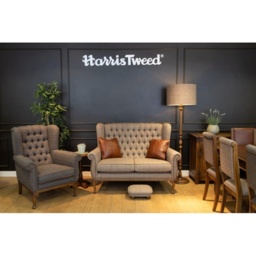 Wood Bros Watton Compact 3 Seater Sofa - Moon Fabric Grade D - thumbnail 2