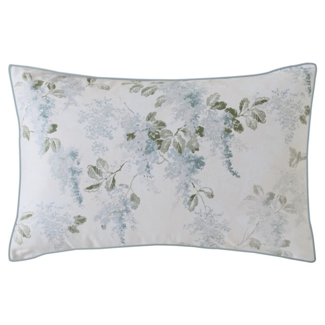 Laura Ashley Mirabelle Pillowcase Pair - Pale Seaspray - image 1