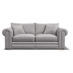 Olympus Large Standard Back Fabric Split Sofa - Fabric Grade B