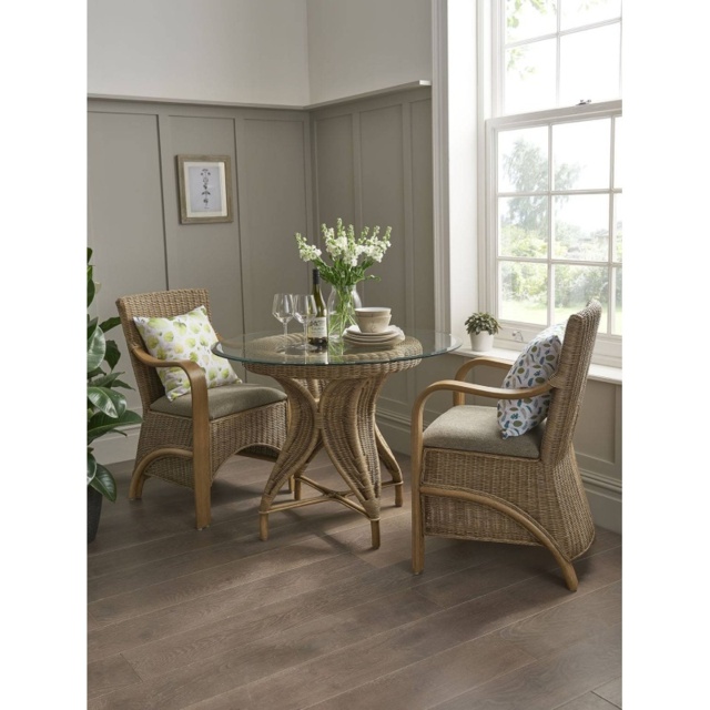 Daro Waterford Round Dining Table Natural Wash - 85cm - image 1