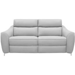 G Plan Monza 3 Seater Recliner Sofa - Leather Grade H - Double Manual