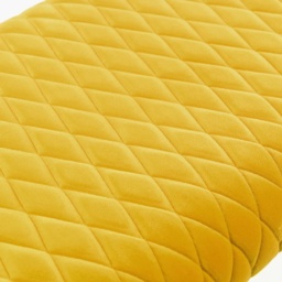 Julian Bowen Luxe Low Bench - Mustard - thumbnail 5