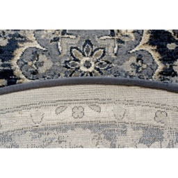 Mastercraft 057-0559/9686 Da Vinci Round Rug - Blue - 200cm Circle - thumbnail 6