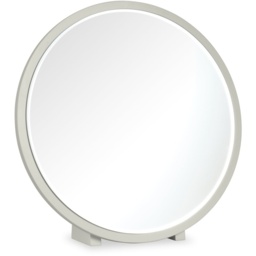 Delta Scandi Oak and Soft Grey Vanity Mirror - thumbnail 2