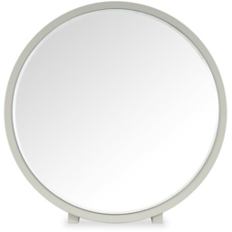 Delta Scandi Oak and Soft Grey Vanity Mirror - thumbnail 3