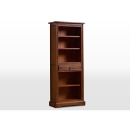 Wood Bros Old Charm Narrow Bookcase OC2794 - Classic Finish - thumbnail 3