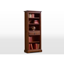 Wood Bros Old Charm Narrow Bookcase OC2794 - Classic Finish