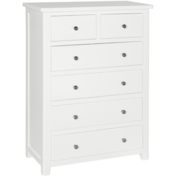 Cannes 24 Chest of Drawers - Painted White
