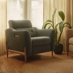 Ercol Bronte Power Recliner Chair in Fabric - Fabric Grade H5 - thumbnail 1