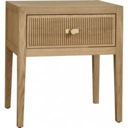 Illinois 1 Drawer Night Stand - Oak - thumbnail 4