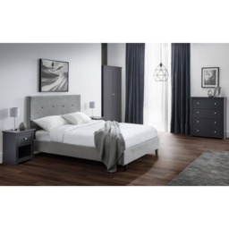 Julian Bowen Shoreditch Fabric Bed Frame - Double - thumbnail 3