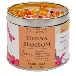 Best Kept Secrets Sienna Blossom Natural Harmony Candle Tin - 240g - thumbnail 1