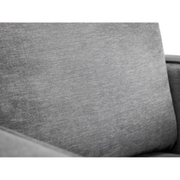 Julian Bowen Hayward Chair - Grey Chenille Fabric - thumbnail 4