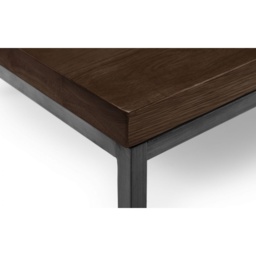 Julian Bowen Brooklyn Square Coffee Table - Dark Oak - thumbnail 3