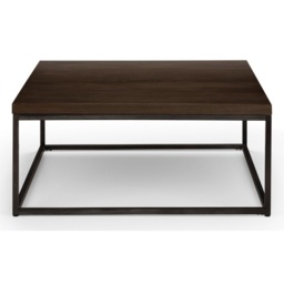Julian Bowen Brooklyn Square Coffee Table - Dark Oak - thumbnail 1