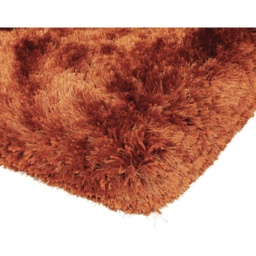 Asiatic Plush Luxury Shaggy Rug - Rust - Orange/Brown - 120x170cm - thumbnail 2