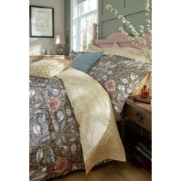 William Morris At Home Spring Thicket Duvet Set - Mineral - Super King - thumbnail 2